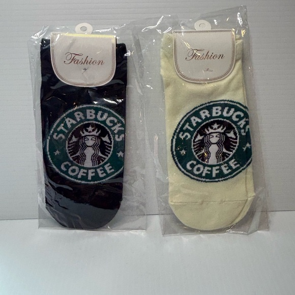 Starbucks Accessories - 2 Pairs of Starbucks Socks